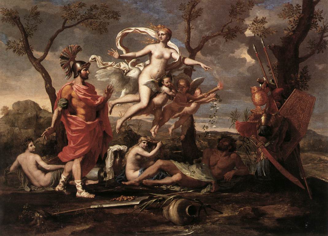 Venus Presenting Arms to Aeneas f